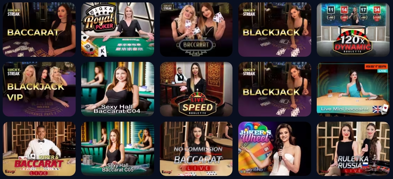 1win live casino